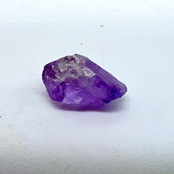 Natural Amethyst Crystal Cluster Raw Purple Quartz Geode - Picture 10 of 10